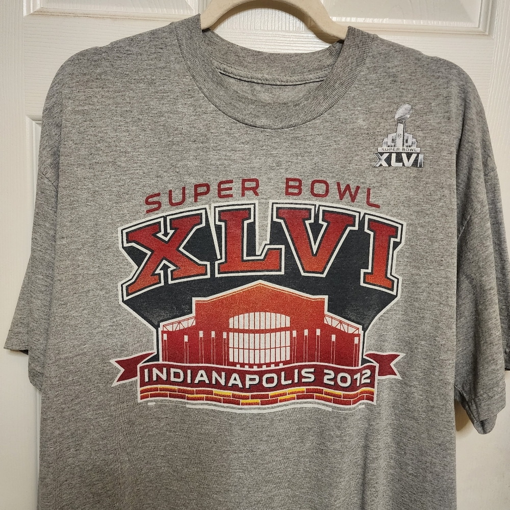 SUPERBOWL XLVI INDIANAPOLIS 2012 TSHIRT